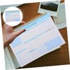 SEWACC Elegant Weekly Planner Undated Pages Schedule Organizer for Work