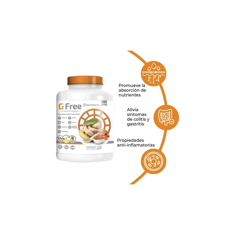 G Free Suplemento 430g Health Addiction