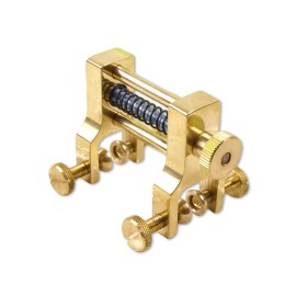 Yinfente 1 pcs Dual-Sided Metal Violin Tailpiece Claw/Clamp - Universal Fit Endpin Tool