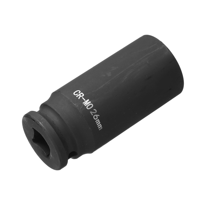 sourcing map 12-Point Deep Impact Socket 1/2 Inch Drive 26mm