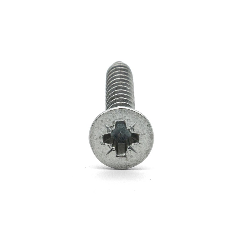 Hippo Hardware No.4 (3mm X 20mm) Pozi Countersunk Fully Threaded