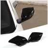 car-king888 Glossy Black Side Rearview Mirror Cover Protector Cap For