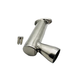 for 555xp 560xp 562xp a chain sawported dual port pipe exhaust mufflermade of 304 stainless steel