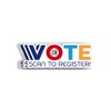 (3 Pack) Qr Code Vote Sticker - Vote Bumper Sticker
