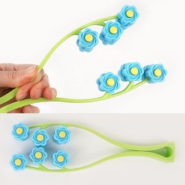 Massage Tool Flower Face Up Roller Beauty Accessory-WFIU5JG / 마사지도구 플라워 페이스업 롤러 뷰티소품-WFIU5JG