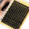 Yawamica Fluffy Lash Clusters Mega Volume Eyelash Clusters 12-25mm Long