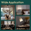ALAMPEVER 6 Pack Chandelier Light Bulbs 60W Equivalent, E26 Edison