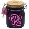 Money Box Tattoo Cash Pink Money Gift Idea Black M