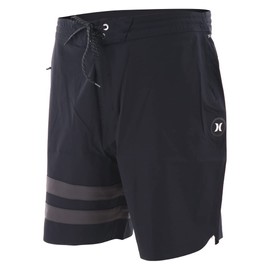 Hurley Mens PhnTM Blck Prty Rngd 18 Boardshorts Black 30cm