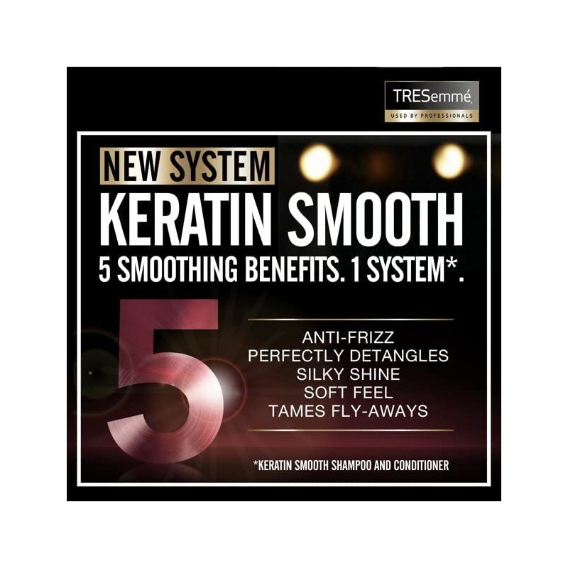 Tresemmé Heat Protect Spray with Marula Oil, Keratin Smooth for