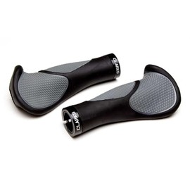 Clarks Cycle Systems CE-233 Ergonomic Lock-On Grips, Black, 130mm