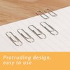 220pcs Silver Paper Clips, Medium and Jumbo Size (1.3 inch