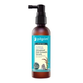 Pilgrim Advanced Hair Growth Serum | with 3% Redensyl + 4% Anagain | Stops Hair Loss & Hair Thinning | Hair Growth Treatment | Provides Thick & Dense Hair | 3.38 Fl Oz (100ml)