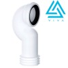 Viva EASI-FIT Swan Neck WC Pan Connector Can be Cut