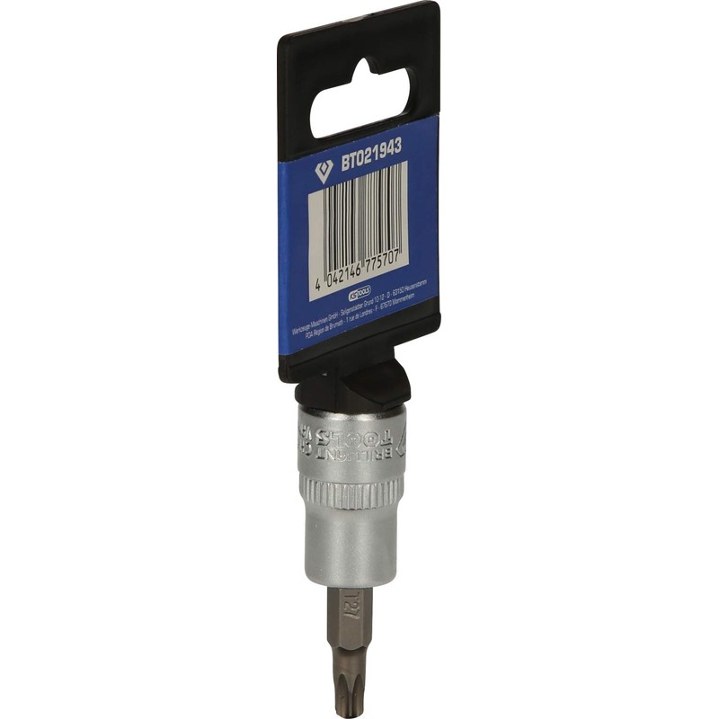 BRILLIANT TOOLS BT021943 3/8 Inch Torx Bit Socket, T27 [Powered