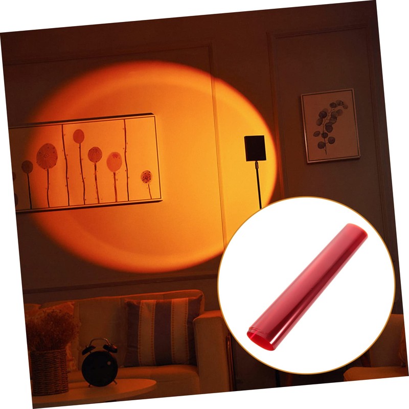 BELLIFFY Light Filter Film Orange 30CM x 100CM Easy Cut
