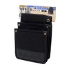 Work Master WM-C11 Canvas Electrician Bag with Inner Pocket, Black