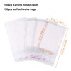 TUPARKA 180 Set Earring Holder Cards Necklace Display Cards with