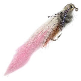 YZD Hand Tied Pike & Muskie Fly Fishing Flies with Large Size for Trout Bass Pike 1oz 1 Piece (Pink)