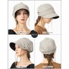Loo&c Women’s Hat, Large Size, Cool Touch, Cheryl UV Casket,