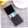 OHPHCALL Big Capacity Pu Leather Business Card Holder Stylish Name