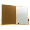 Pin Cork Board & Magnetic Whiteboard Dry Wipe White Memo