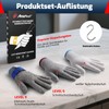 Cut Protection Kitchen Gloves, Powerful Level 9 Protection, Stainless Steel