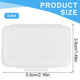 XUKZIMA 2 Boxes Orthodontic Wax for Braces Dental Wax for Braces Braces Wax Whit Applicator Tool