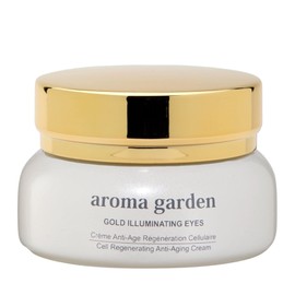 24K Gold Anti-Ageing Eye Cream - Instant Lifting Effect Thanks to Vitamin C & Hyaluronic Acid - Works Against Dark Circles thanks to Aloe Vera and Jojoba Oil Organic & Vegan - For All Skin Types 30 ml