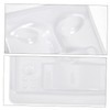 BIUDECO 3pcs Eyelash Practice Tray for Lash Extensions Beauty Face
