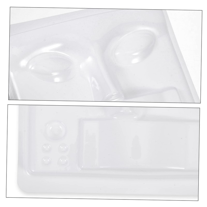 BIUDECO 3pcs Eyelash Practice Tray for Lash Extensions Beauty Face