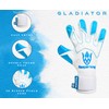 Keeperking GladiatorKing Negative Cut Professional Men's Goalkeeper Gloves with Professional