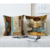 LHAIFA Brown Decorative Throw Pillow Covers 18x18 Set of 4