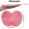 Limpiador de Silicon para brochas de maquillaje