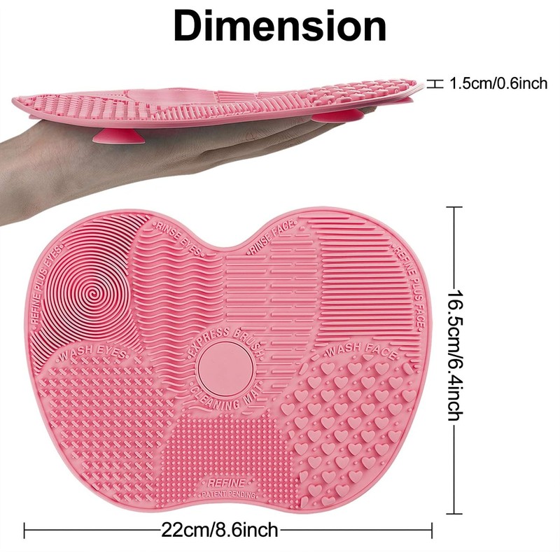 Limpiador de Silicon para brochas de maquillaje