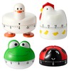 Amylove 4 Pcs Cute Mechanical Kitchen Timer Farm Animals 60