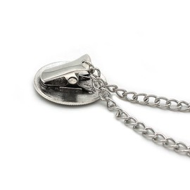 HZYFPOY 7Pcs Retro Sweater Chain Shawl Clips Cardigan Dresses Clip Collar Clip with Chain for Women Girls