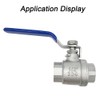 Ball Valve Handle, Metal Lever Shut Off Valve Handle Quarter