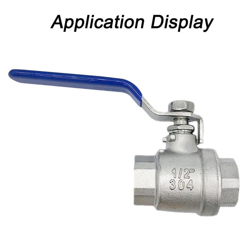 Ball Valve Handle, Metal Lever Shut Off Valve Handle Quarter