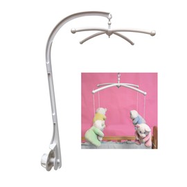 Baby Mobile Crib Holder Baby Mobile Arm Cot Mobile Holder Crib Mobile Arm Adjustable Cot Mobile Arm for Mount Bed Bell BPA Free