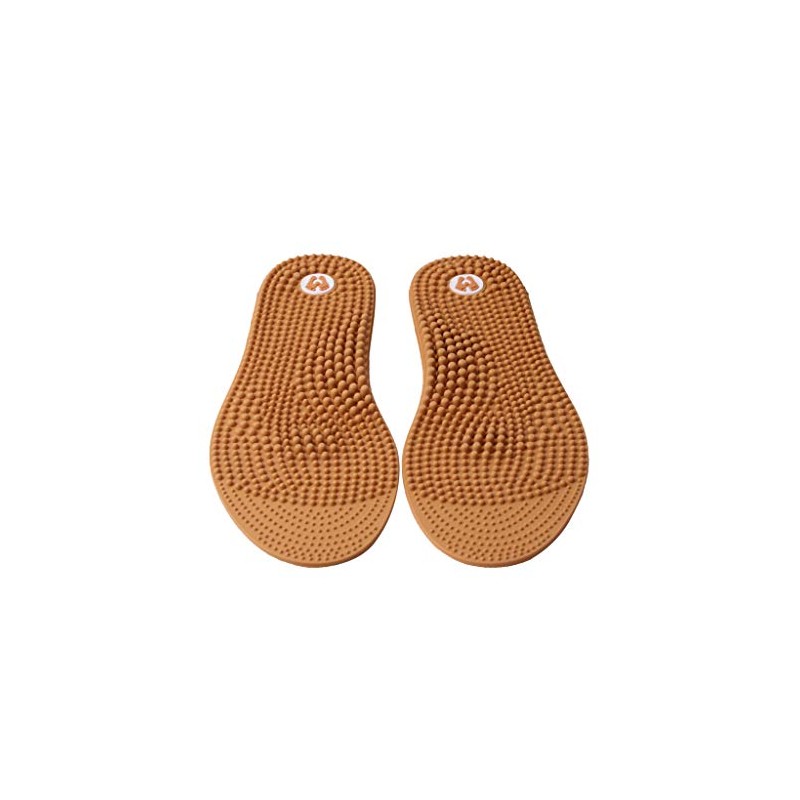 Revs Reflexology Massage Insoles Beige UK 9-11/ EU 43-45/ US