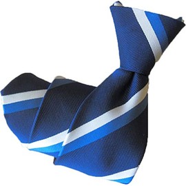 Shikisai Shop Men's One-Touch Zipper Necktie, Easy to Wear, For Weddings, Business, Ceremonial Occasions, formal white