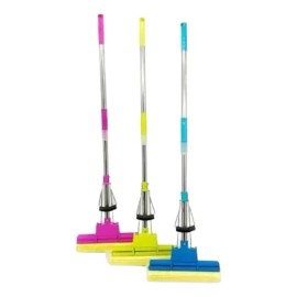 Misorel Trapeador Jalador Magic Mop Auto Exprimible De Esponja Hogar