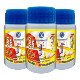 Kit Suplemento Alimenticio Shotmax Nubión B12 Bellodmax Sabor