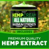 Natural Hemp Cream - Maximum Strength Gel - Hemp Cream