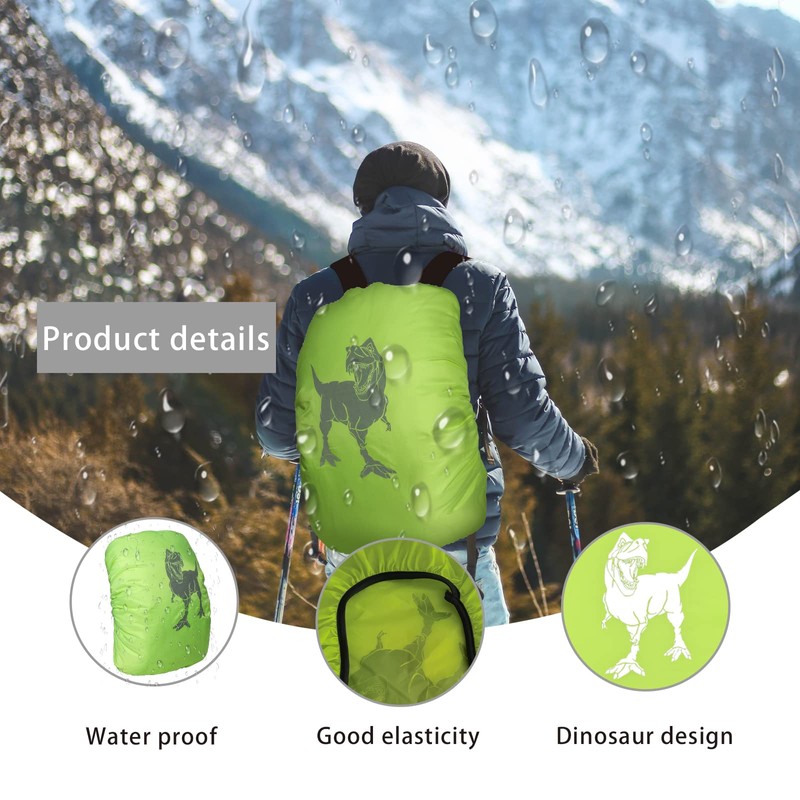 Rain Cover for School Bag Backpack Rain Cover with Safety