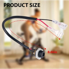 GGTE Exercise Bike Power Plug Connector for Peloton Exercise Bike Power Plug Connector Input Cable Replacement Part (Not for Bike Plus)
