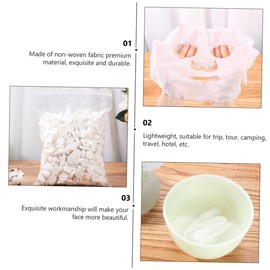 Healeved 500pcs Compressed Facial Mask Paper Skin Care Easy to Use for Travel Natural Quality for Moisturizing Treatments