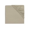 Jollein Jersey Fitted Sheet for Cradles Olive Green 40/50 x