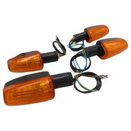 M3 Honda Genuine Type Turn Signal CB400SF NC31 Hornet Jade Type Set (Orange Lens, 4 Pieces)